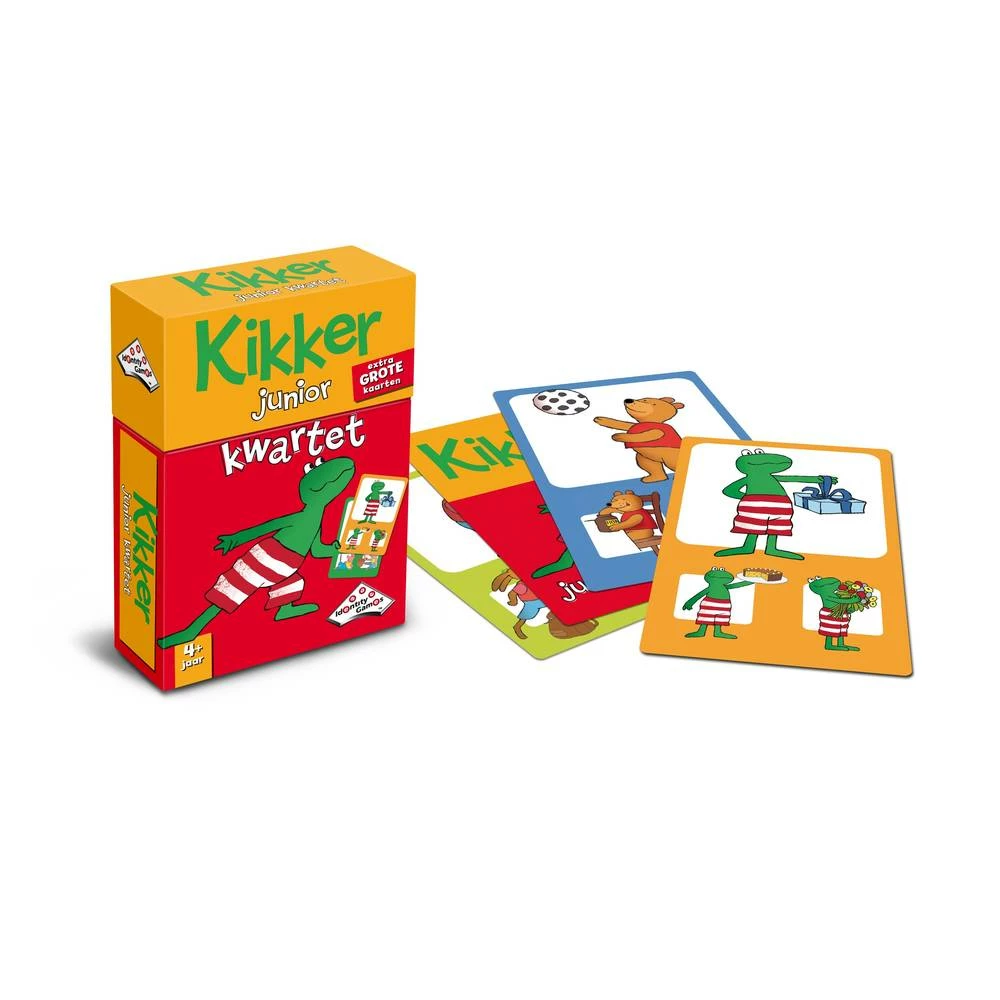 Identity Games Kikker Junior Kwartet 1 Identity Games Kikker Junior Kwartet
