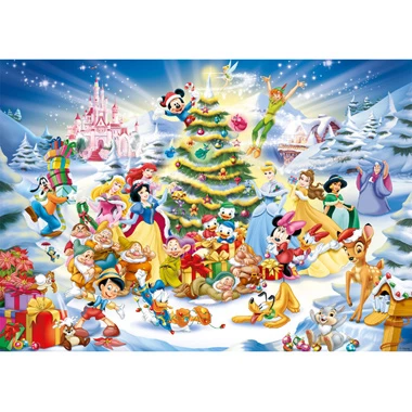 Ravensburger Puzzel Kerstmis Met Disney - 1000 Stukjes 2 Ravensburger Puzzel Kerstmis Met Disney - 1000 Stukjes - Afbeelding 2