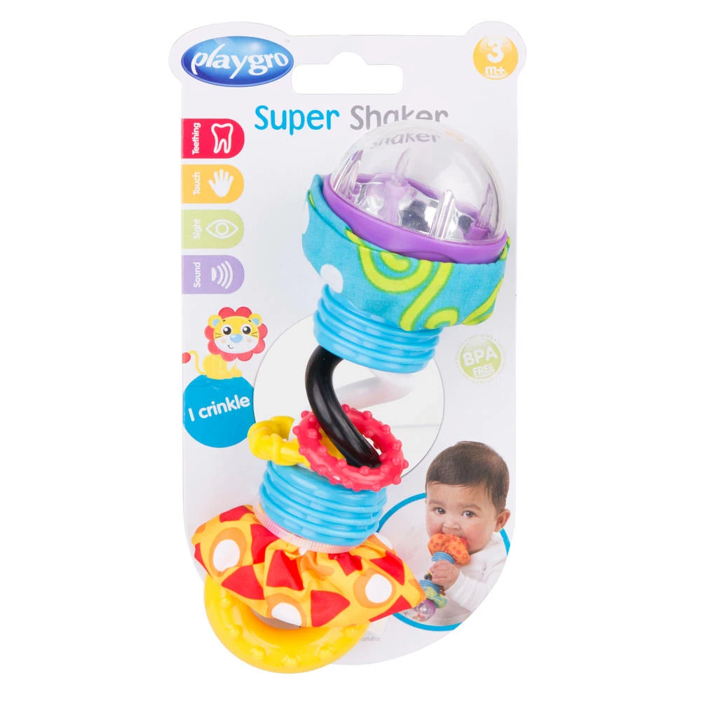 Playgro Super Shaker Rammelaar 2 Playgro Super Shaker Rammelaar - Afbeelding 2