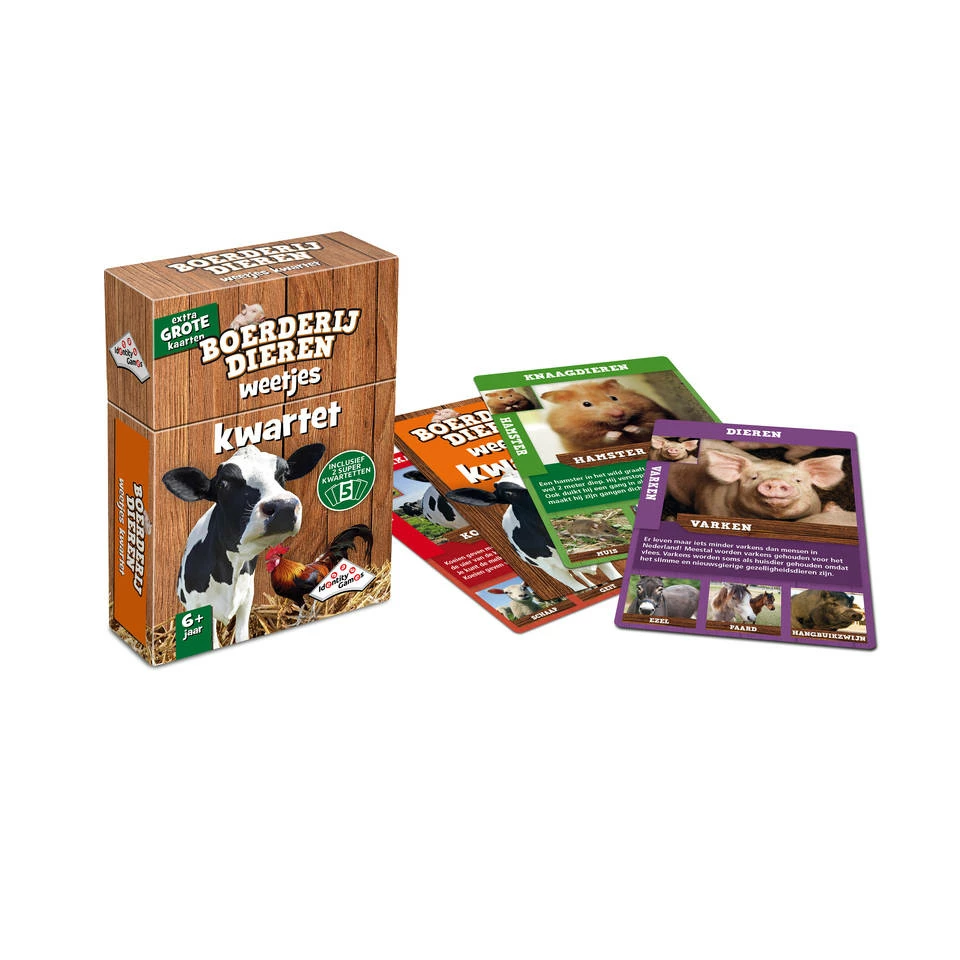 Identity Games Boerderij Weetjes Kwartet 1 Identity Games Boerderij Weetjes Kwartet