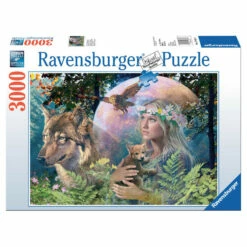 Ravensburger Puzzel Wolven Manenschijn - 3000 Stukjes