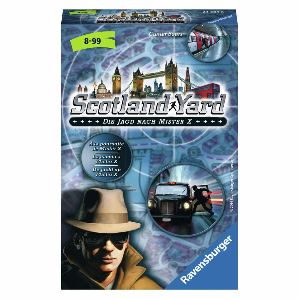 Ravensburger Scotland Yard De Jacht Op Mister X 2 Ravensburger Scotland Yard De Jacht Op Mister X - Afbeelding 2