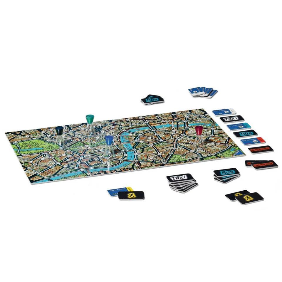 Ravensburger Scotland Yard De Jacht Op Mister X 3 Ravensburger Scotland Yard De Jacht Op Mister X - Afbeelding 3