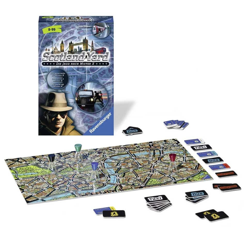 Ravensburger Scotland Yard De Jacht Op Mister X 1 Ravensburger Scotland Yard De Jacht Op Mister X