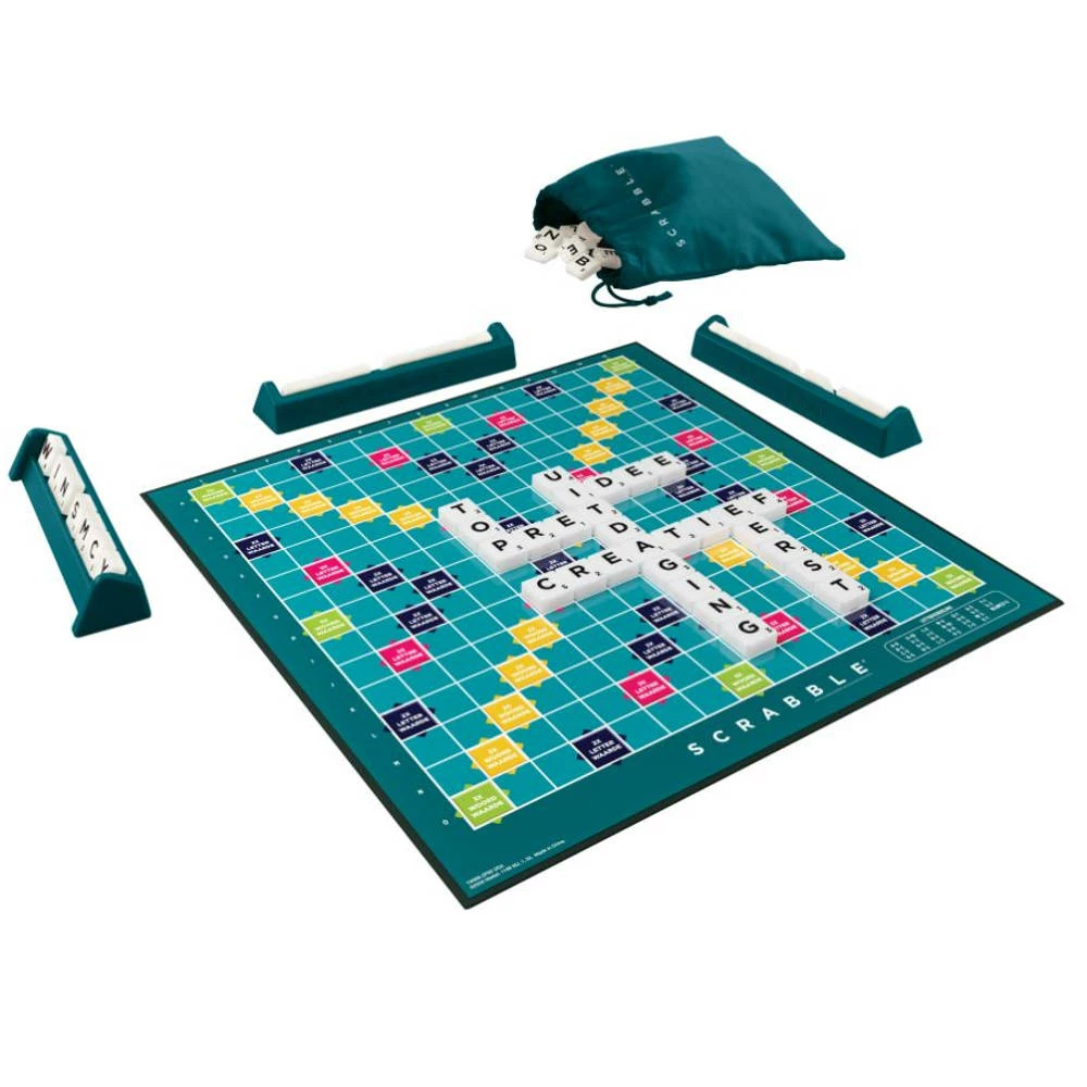 Mattel Games Scrabble Original 2 Mattel Games Scrabble Original - Afbeelding 2