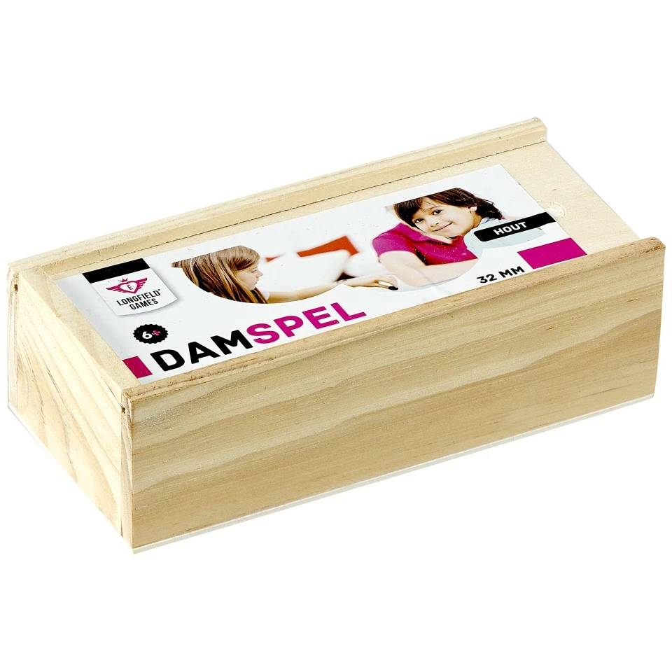 Longfield Games Damstenen - Hout 1 Longfield Games Damstenen - Hout
