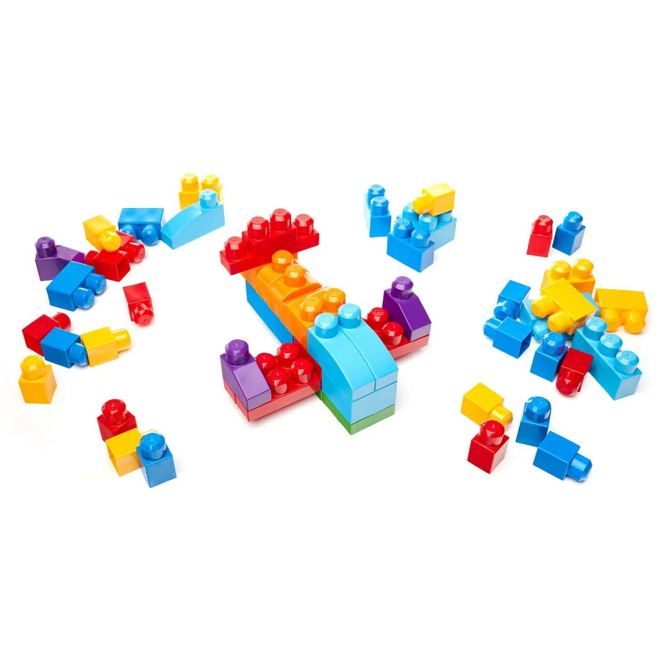 Mega Bloks First Builders Blokkenzak - 60 Stuks 2 Mega Bloks First Builders Blokkenzak - 60 Stuks - Afbeelding 2