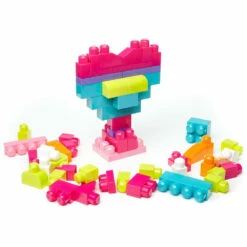 Mega Bloks First Builders Blokkenzak - 60 Stuks - Roze -Speelgoed Verkoop 1204941 e13dab43