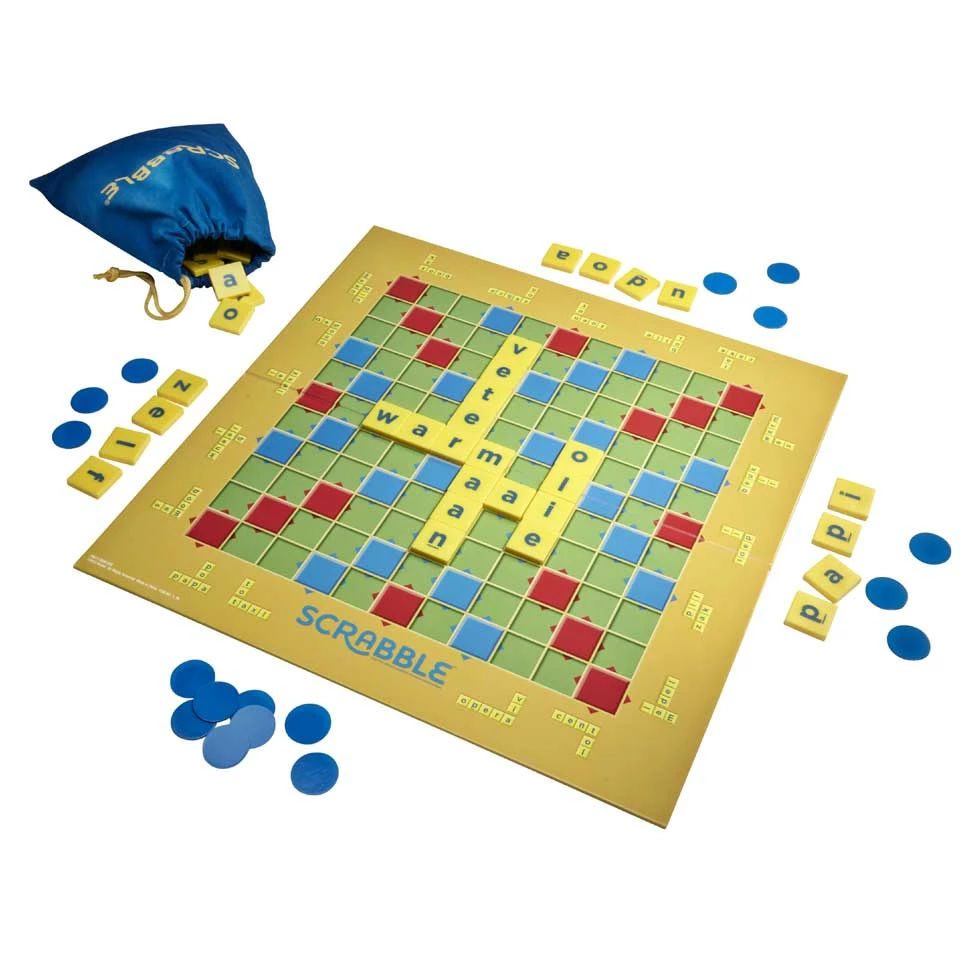 Mattel Games Scrabble Junior 2 Mattel Games Scrabble Junior - Afbeelding 2