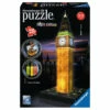 Ravensburger 3D-puzzel Big Ben Night Edition - 216 Stukjes