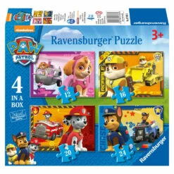 Ravensburger PAW Patrol Puzzelset Puppies Op Pad - 12 + 16 + 20 + 24 Stukjes