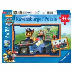 Ravensburger PAW Patrol Puzzelset PAW Patrol In Actie - 2 X 12 Stukjes