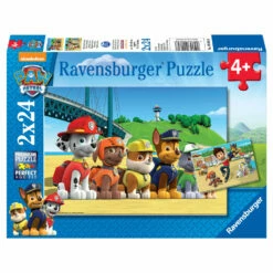 Ravensburger PAW Patrol Puzzelset Dappere Honden - 2 X 24 Stukjes
