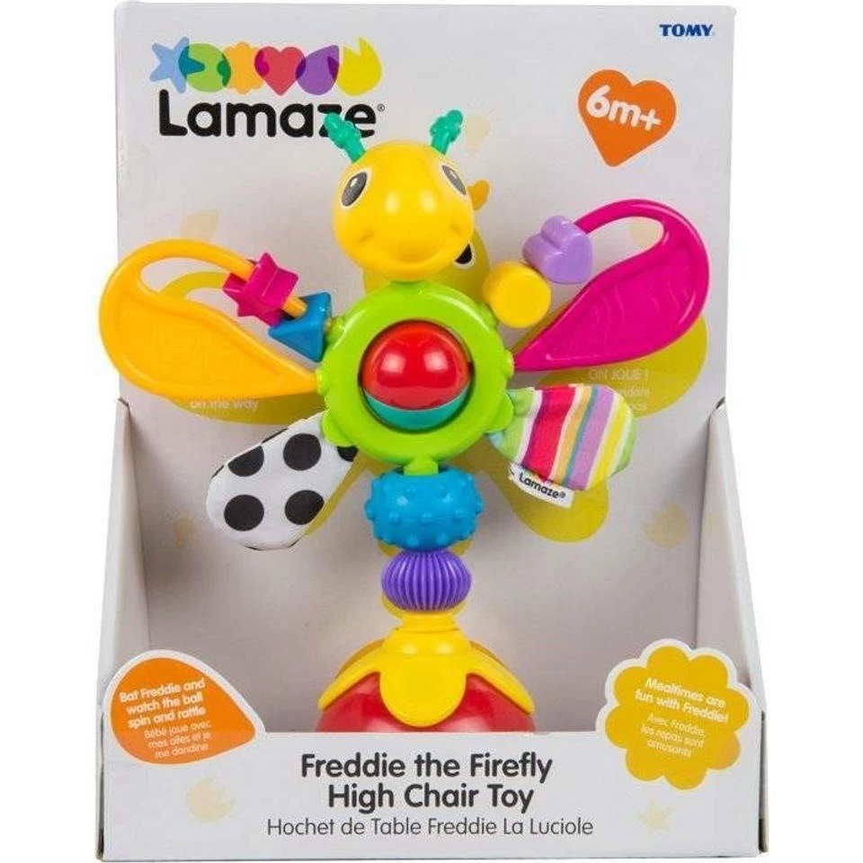 Lamaze Freddie Vuurvlieg Kinderstoelspeeltje 2 Lamaze Freddie Vuurvlieg Kinderstoelspeeltje - Afbeelding 2