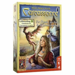 999 Games Carcassonne Uitbreiding: De Draak, De Fee En De Jonkvrouw