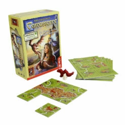 999 Games Carcassonne Uitbreiding: De Draak, De Fee En De Jonkvrouw -Speelgoed Verkoop 1390055 005