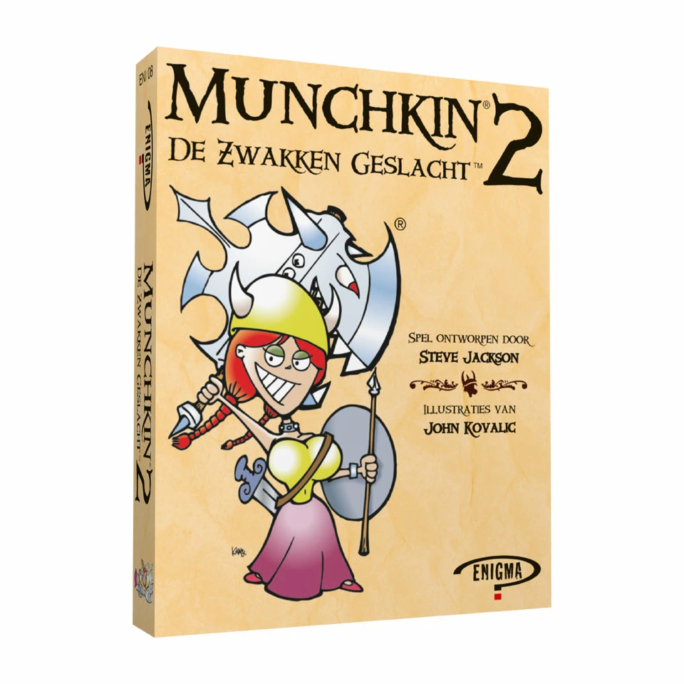 ASMODEE Munchkin 2 - De Zwakken Geslacht 1 ASMODEE Munchkin 2 - De Zwakken Geslacht