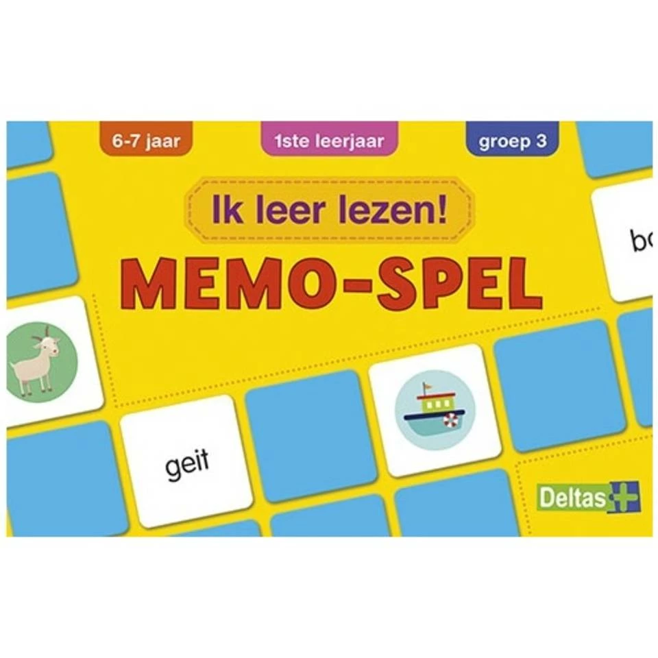 No Brand IK LEER LEZEN! MEMO-SPEL 1 No Brand IK LEER LEZEN! MEMO-SPEL