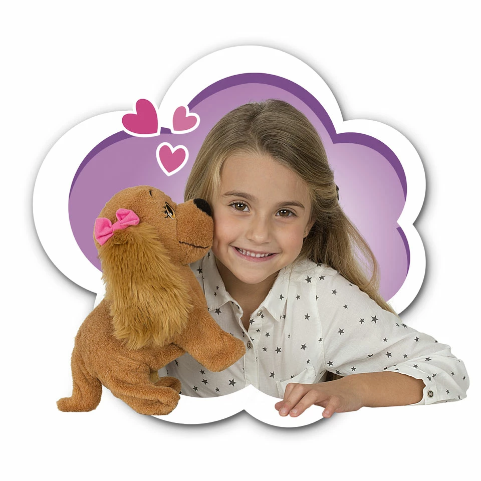 No Brand Club Petz Lucy Pluchen Hond 5 No Brand Club Petz Lucy Pluchen Hond - Afbeelding 5