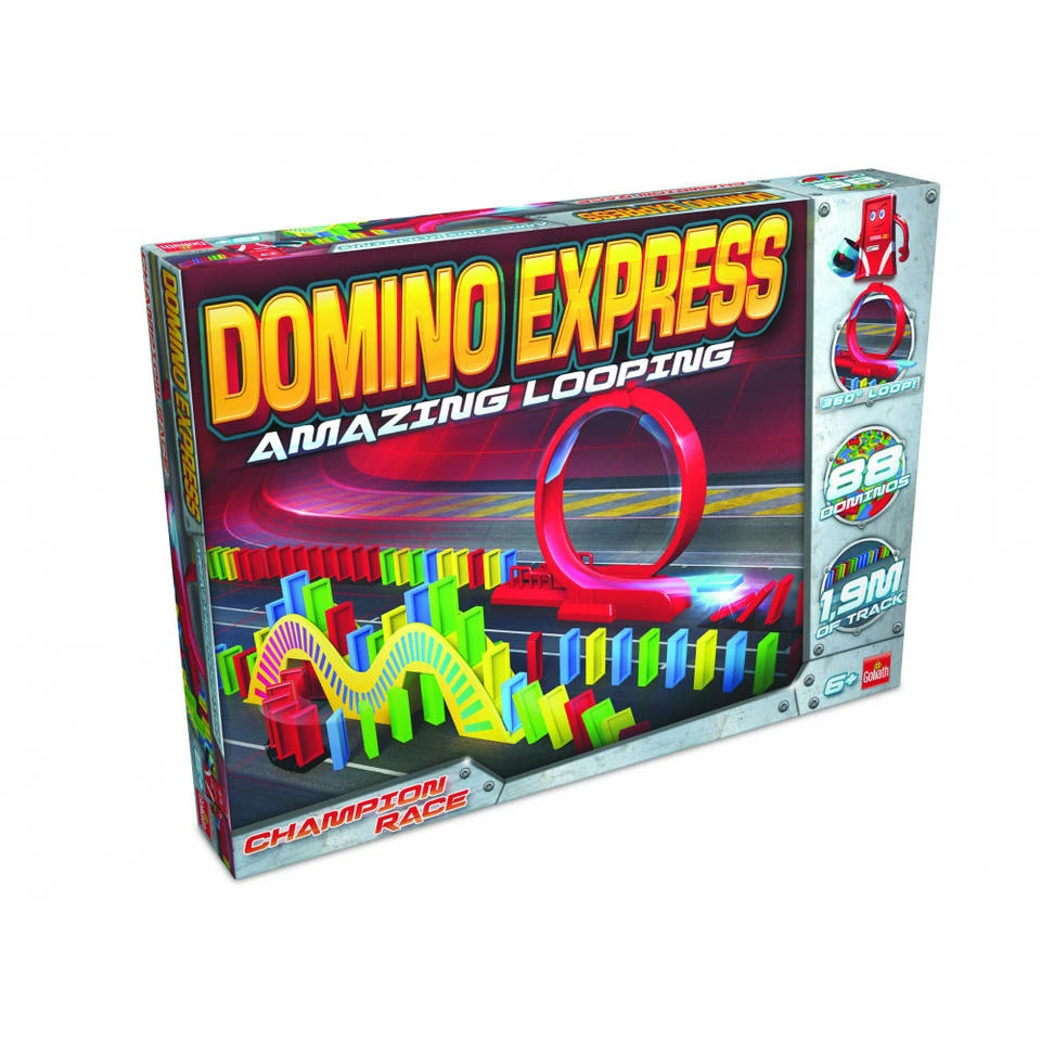 Goliath Domino Express Amazing Looping 88 Stenen 2 Goliath Domino Express Amazing Looping 88 Stenen - Afbeelding 2
