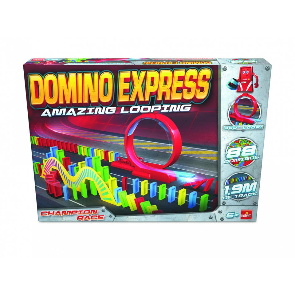Goliath Domino Express Amazing Looping 88 Stenen 4 Goliath Domino Express Amazing Looping 88 Stenen - Afbeelding 4