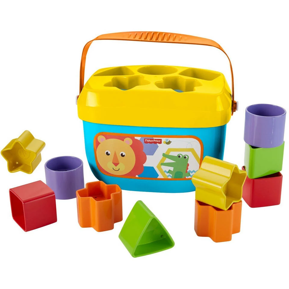 Fisher Price Fisher-Price Baby's Eerste Blokken Speelset 2 Fisher Price Fisher-Price Baby's Eerste Blokken Speelset - Afbeelding 2