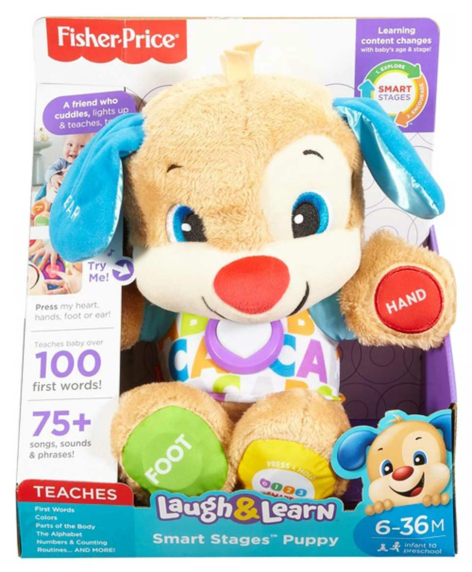 Fisher Price Fisher-Price Leerplezier Eerste Woorden Puppy 5 Fisher Price Fisher-Price Leerplezier Eerste Woorden Puppy - Afbeelding 5