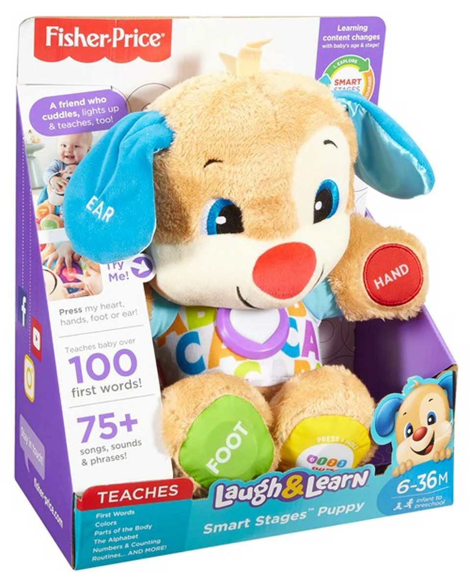 Fisher Price Fisher-Price Leerplezier Eerste Woorden Puppy 2 Fisher Price Fisher-Price Leerplezier Eerste Woorden Puppy - Afbeelding 2