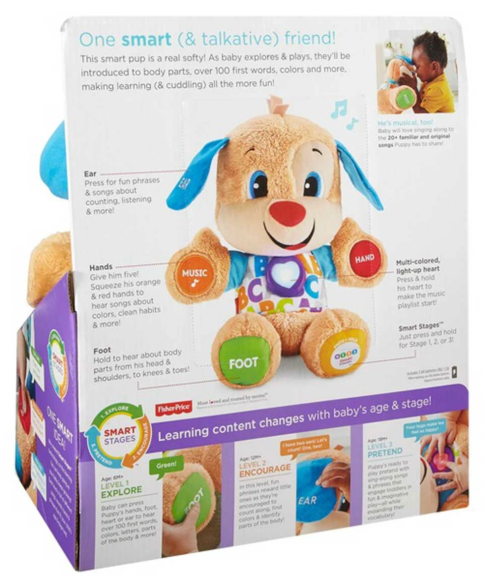 Fisher Price Fisher-Price Leerplezier Eerste Woorden Puppy 3 Fisher Price Fisher-Price Leerplezier Eerste Woorden Puppy - Afbeelding 3