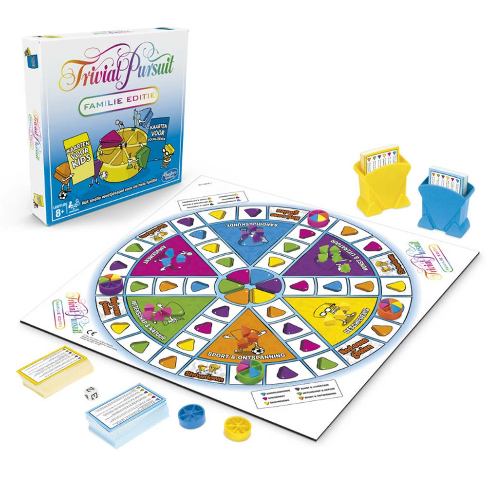 Hasbro Gaming Trivial Pursuit Familie Editie Gezelschapsspel 1 Hasbro Gaming Trivial Pursuit Familie Editie Gezelschapsspel