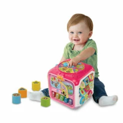VTech Baby Activiteiten Kubus - Roze -Speelgoed Verkoop 1813590 39016e46
