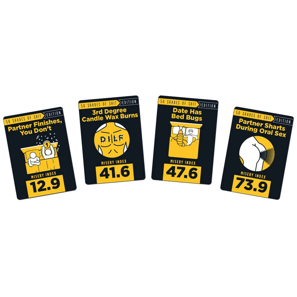 Goliath Shit Happens 50 Shades Of Shit 18+ - Kaartspel 4 Goliath Shit Happens 50 Shades Of Shit 18+ - Kaartspel - Afbeelding 4