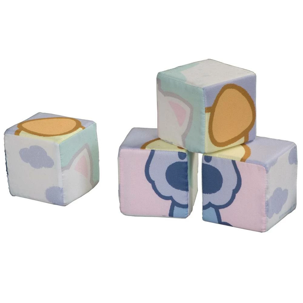 Woezel & Pip Stoffen Blokken Puzzel 1 Woezel & Pip Stoffen Blokken Puzzel