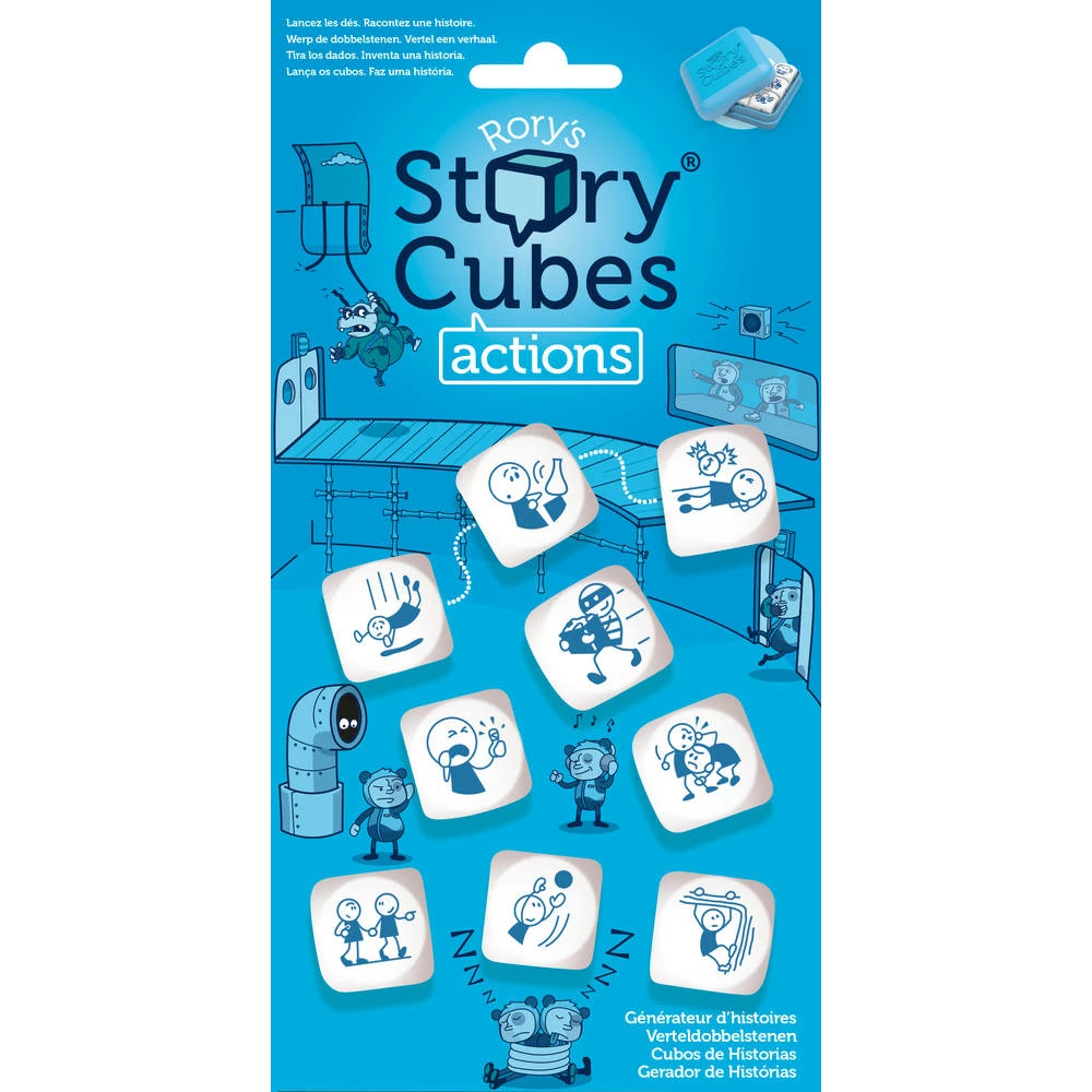 ASMODEE Rory’s Story Cubes Actions 2 ASMODEE Rory’s Story Cubes Actions - Afbeelding 2