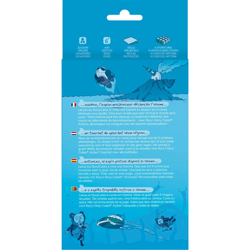 ASMODEE Rory’s Story Cubes Actions 5 ASMODEE Rory’s Story Cubes Actions - Afbeelding 5