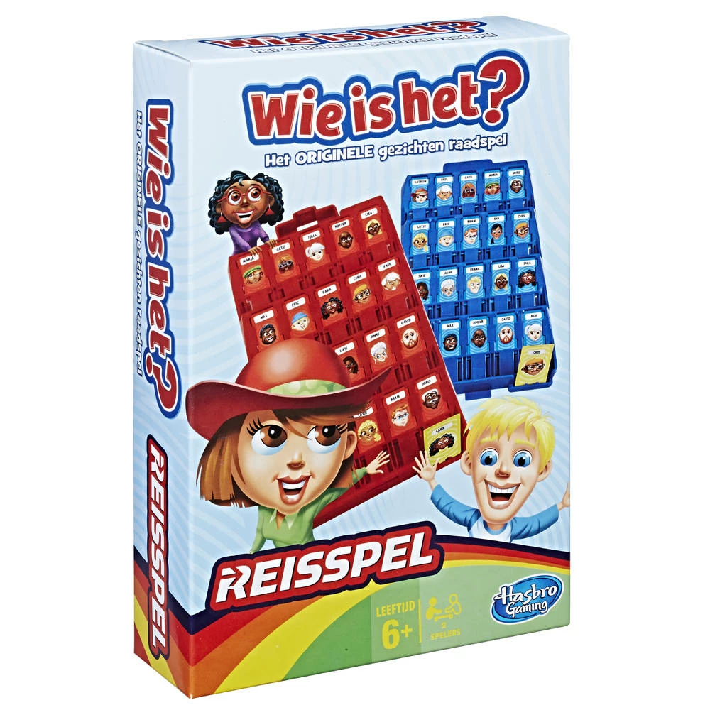 Hasbro Gaming Wie Is Het? Reisspel 1 Hasbro Gaming Wie Is Het? Reisspel