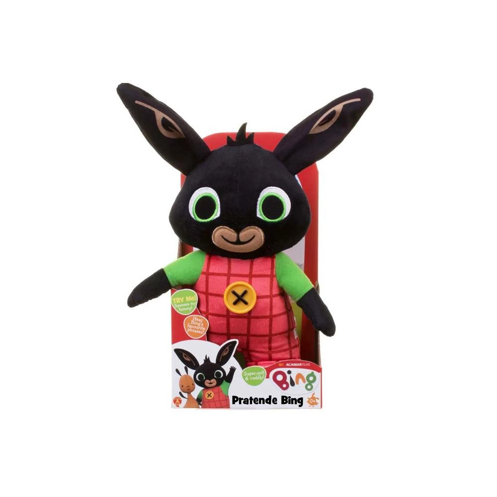 No Brand Pratende Bing Knuffel 2 No Brand Pratende Bing Knuffel - Afbeelding 2