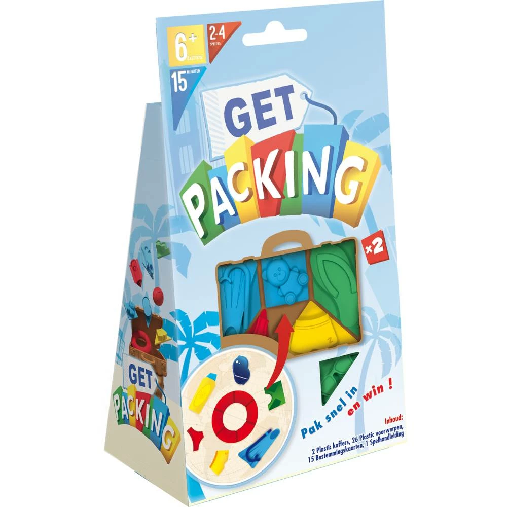 ASMODEE Get Packing Voor Twee Spelers 1 ASMODEE Get Packing Voor Twee Spelers