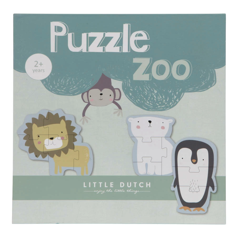 Little Dutch Dierentuindieren Puzzel 1 Little Dutch Dierentuindieren Puzzel