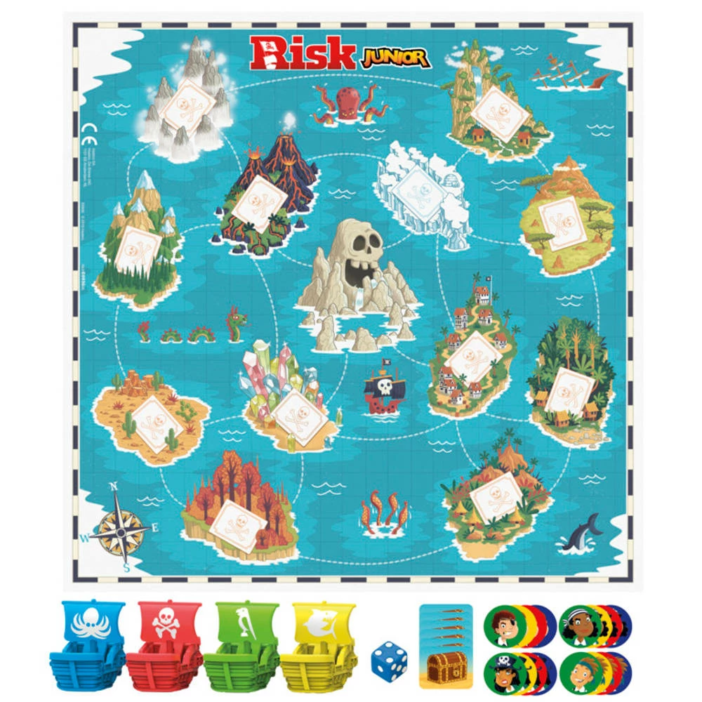 Hasbro Gaming Risk Junior 3 Hasbro Gaming Risk Junior - Afbeelding 3
