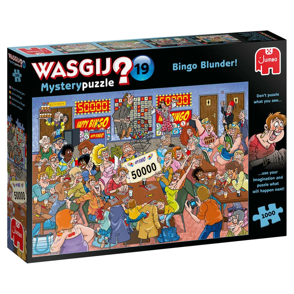 Jumbo Wasgij Mystery 19 Bingo Puzzel - 1000 Stukjes 1 Jumbo Wasgij Mystery 19 Bingo Puzzel - 1000 Stukjes