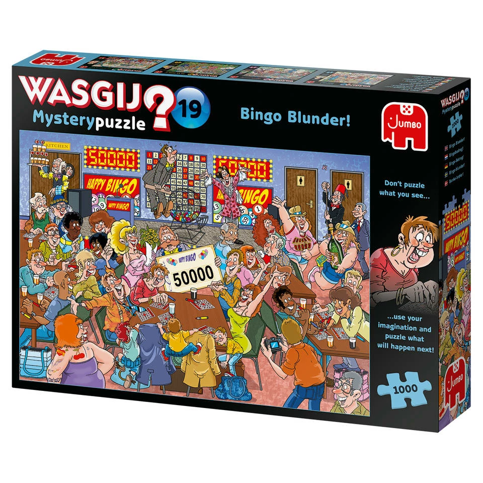 Jumbo Wasgij Mystery 19 Bingo Puzzel - 1000 Stukjes 3 Jumbo Wasgij Mystery 19 Bingo Puzzel - 1000 Stukjes - Afbeelding 3