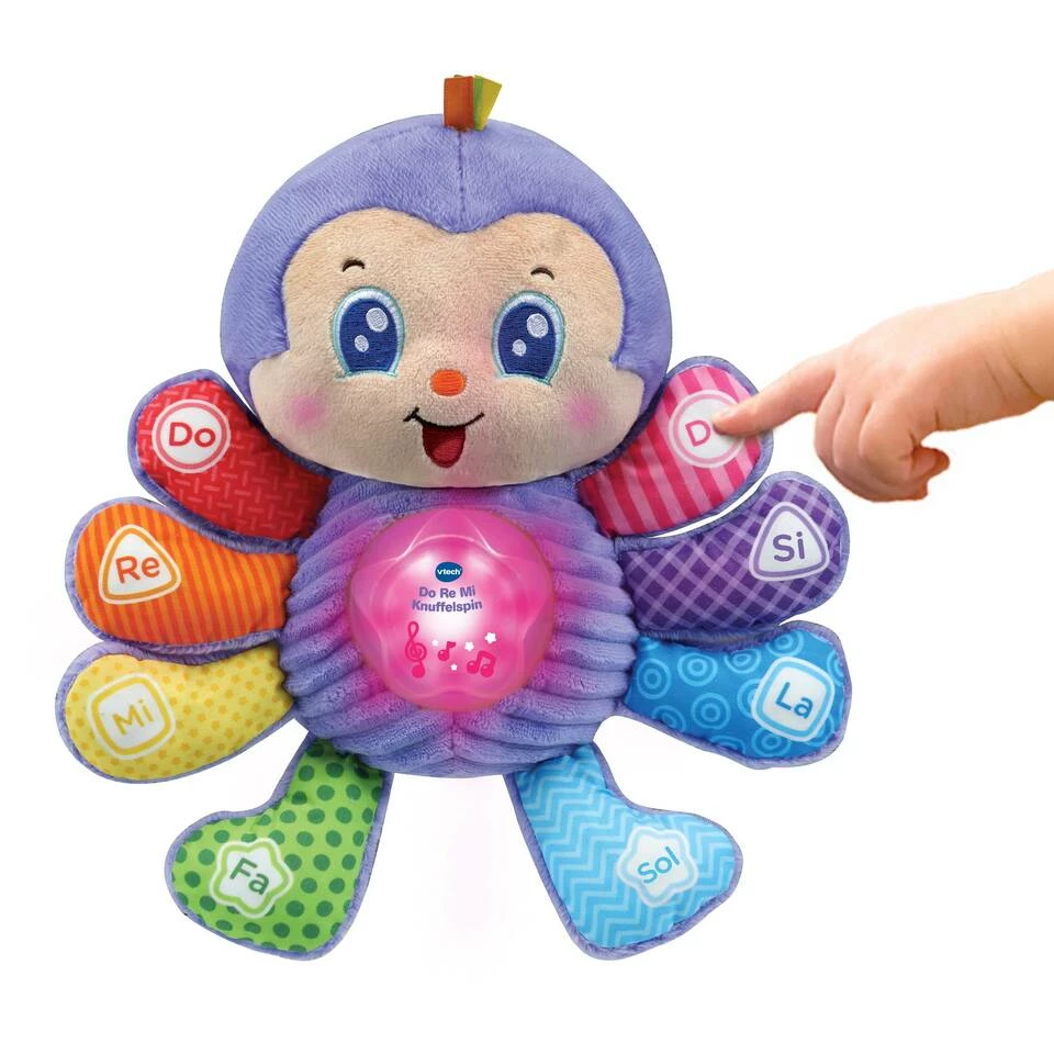 VTech Baby Do Re Mi Knuffelspin 2 VTech Baby Do Re Mi Knuffelspin - Afbeelding 2