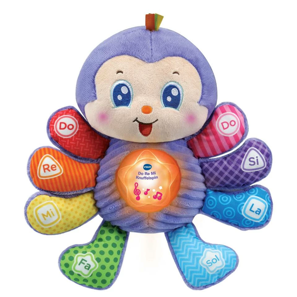 VTech Baby Do Re Mi Knuffelspin 1 VTech Baby Do Re Mi Knuffelspin