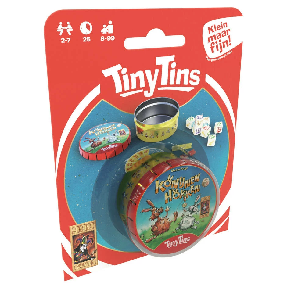999 Games Tiny Tins: Konijnen Hokken 2 999 Games Tiny Tins: Konijnen Hokken - Afbeelding 2