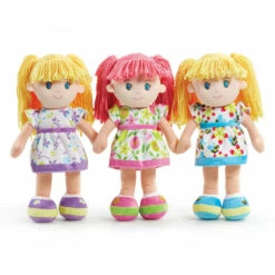 No Brand Pluchen Pop Meisje - 40 Cm