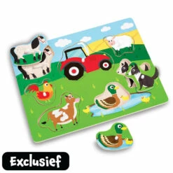 Woodlets Houten Puzzel Boerderij