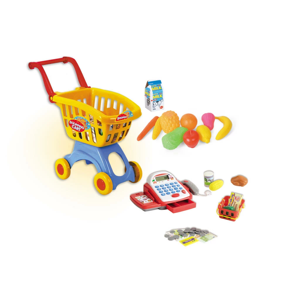 No Brand Winkelwagen Met Kassa En Accessoires 1 No Brand Winkelwagen Met Kassa En Accessoires