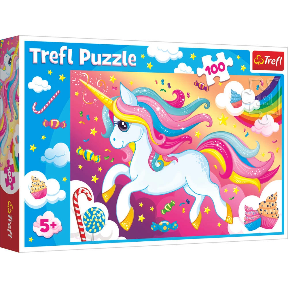 No Brand Eenhoorn Puzzel - 100 Stukjes 1 No Brand Eenhoorn Puzzel - 100 Stukjes