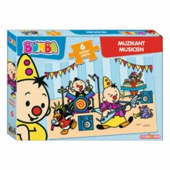 Bumba Puzzel Muzikant - 6 Stukjes